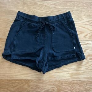 JoyLab Black Athletic Shorts with Elastic Waistband